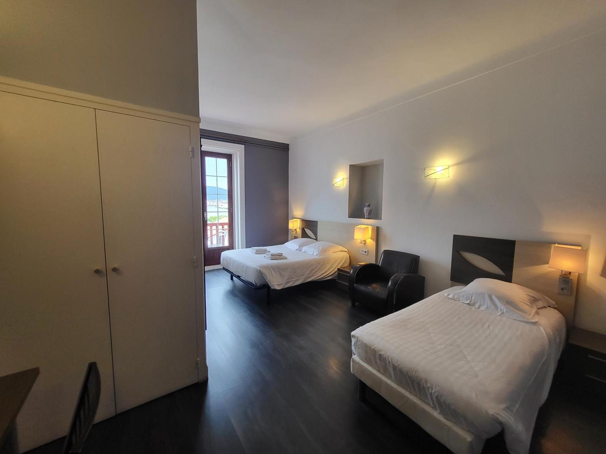 Hotel Bellevue Hendaye Exterior foto