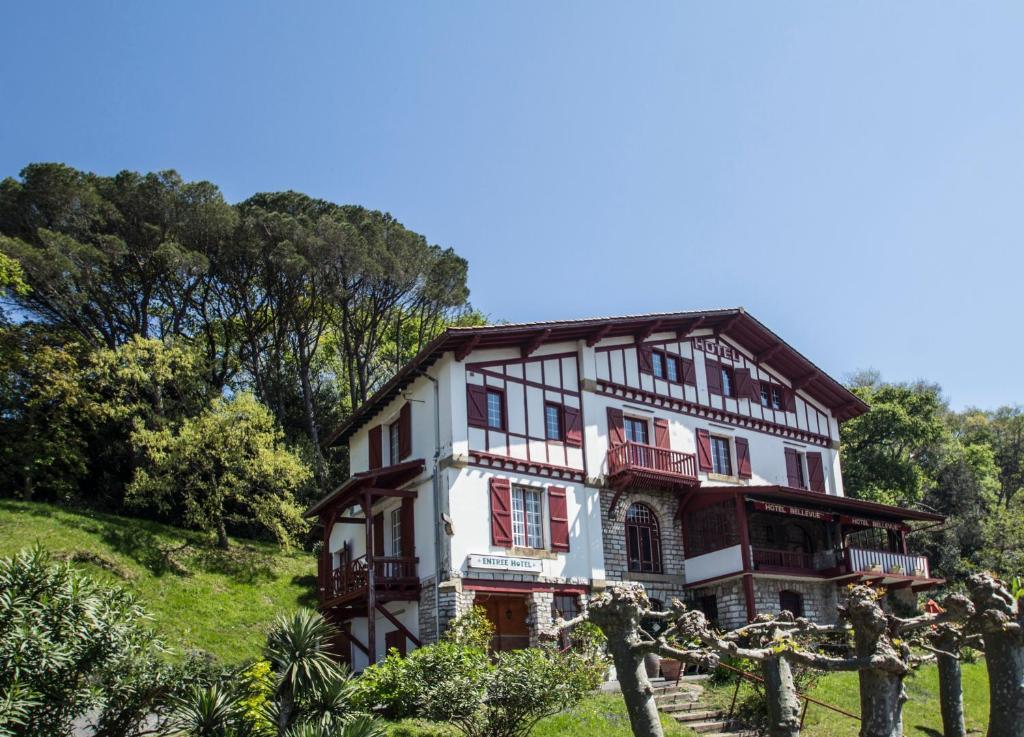 Hotel Bellevue Hendaye Exterior foto